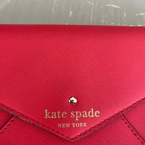 Kate Spade Vibrant Red Crossbody Bag - Picture 5 of 7